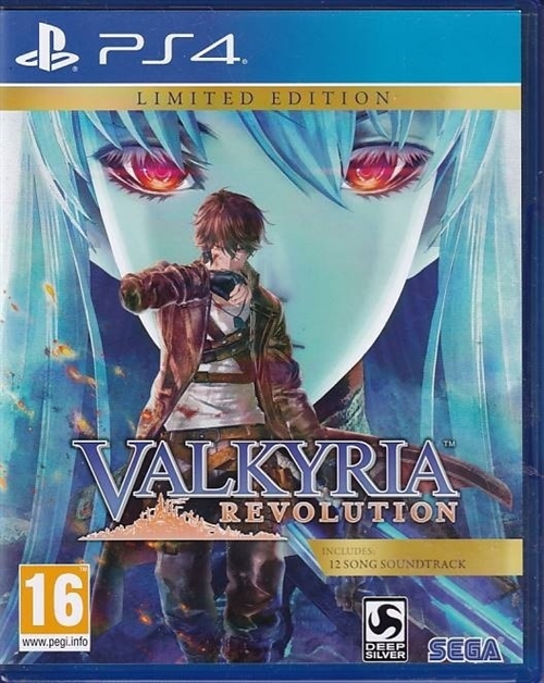 Valkyria Revolution Limited Edition - PS4 (A Grade) (Genbrug)